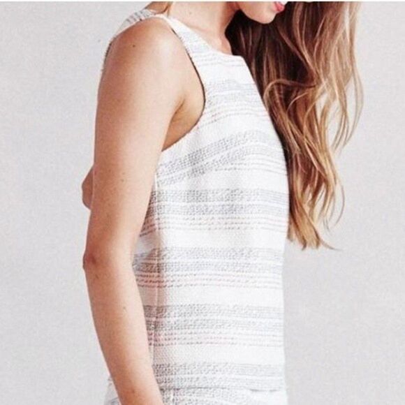 Paper Crown Tweed Blouse - Picture 3 of 12